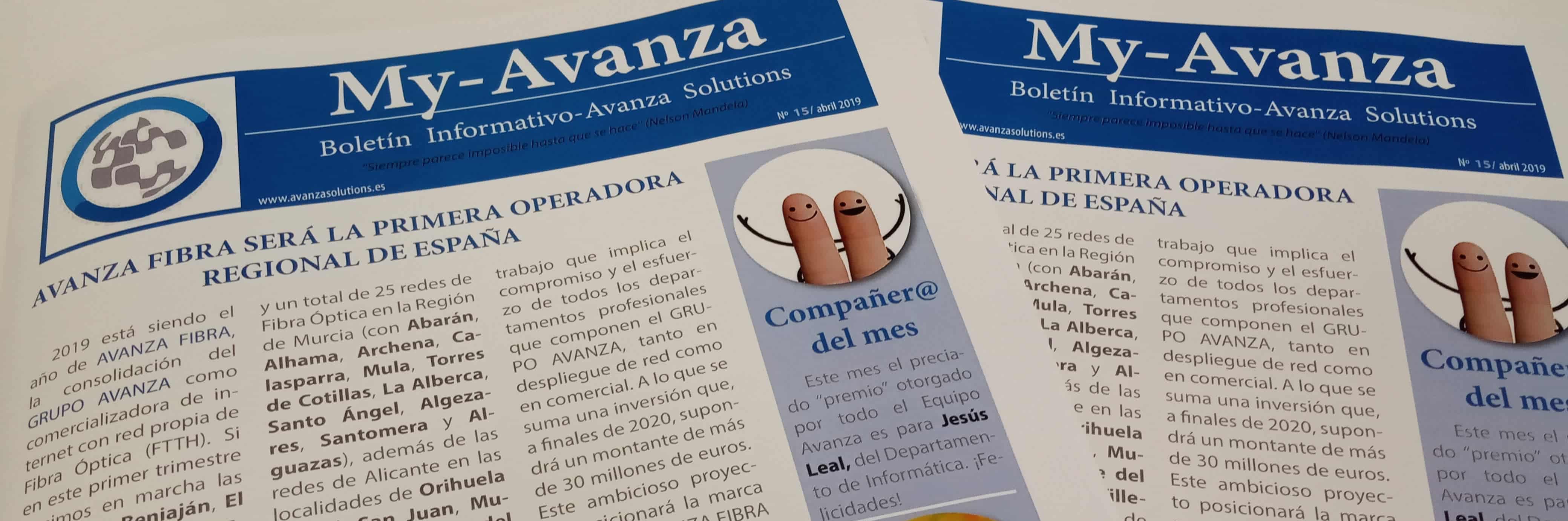 Boletín Informativo Grupo Avanza